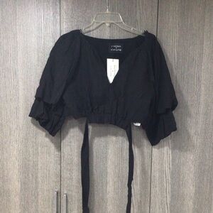 Chic Black Women's Blouse